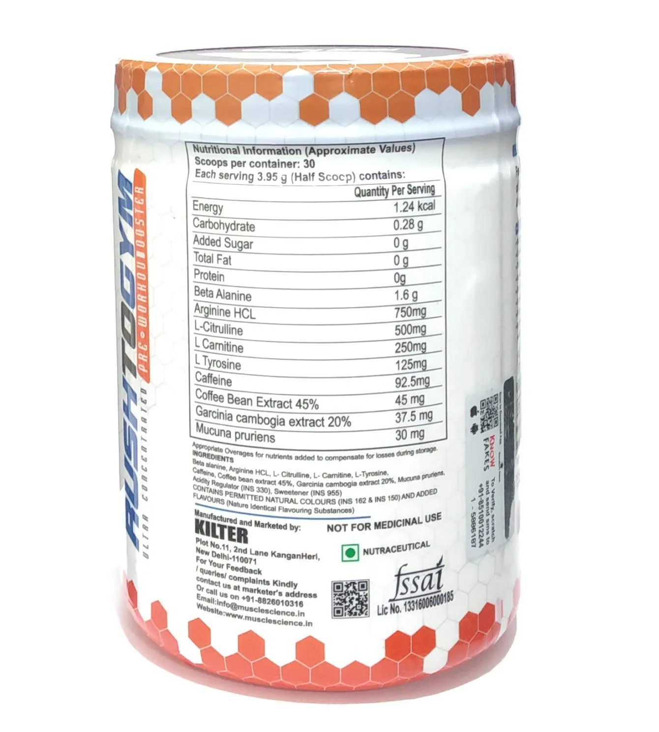 Muscle Science C6 Pre workout - Image 3