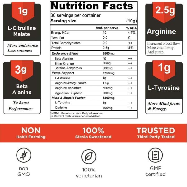 Muscle Asylum F9 Pro Pre Workout