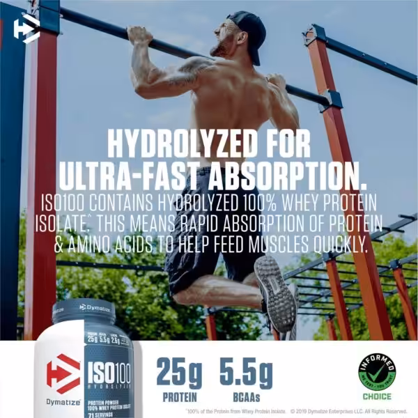 Dymatize ISO 100 Hydrolyzed Whey Protein - product image