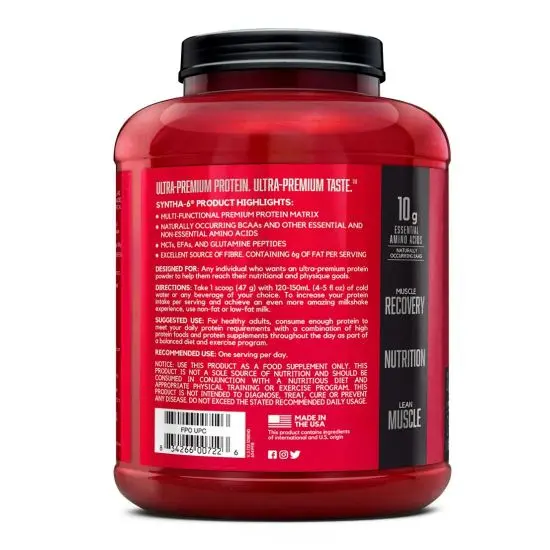 BSN Syntha-6 ultra-premium Protein Powder 5lbs - Image 3