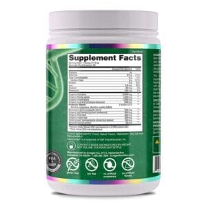 Evogen Evogreen Supplement Facts