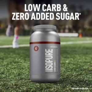 Isopure Low Carb 100% Whey Protein Isolate Powder