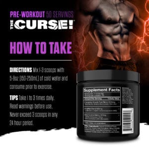 JNX Sports The Curse Pre-Workout