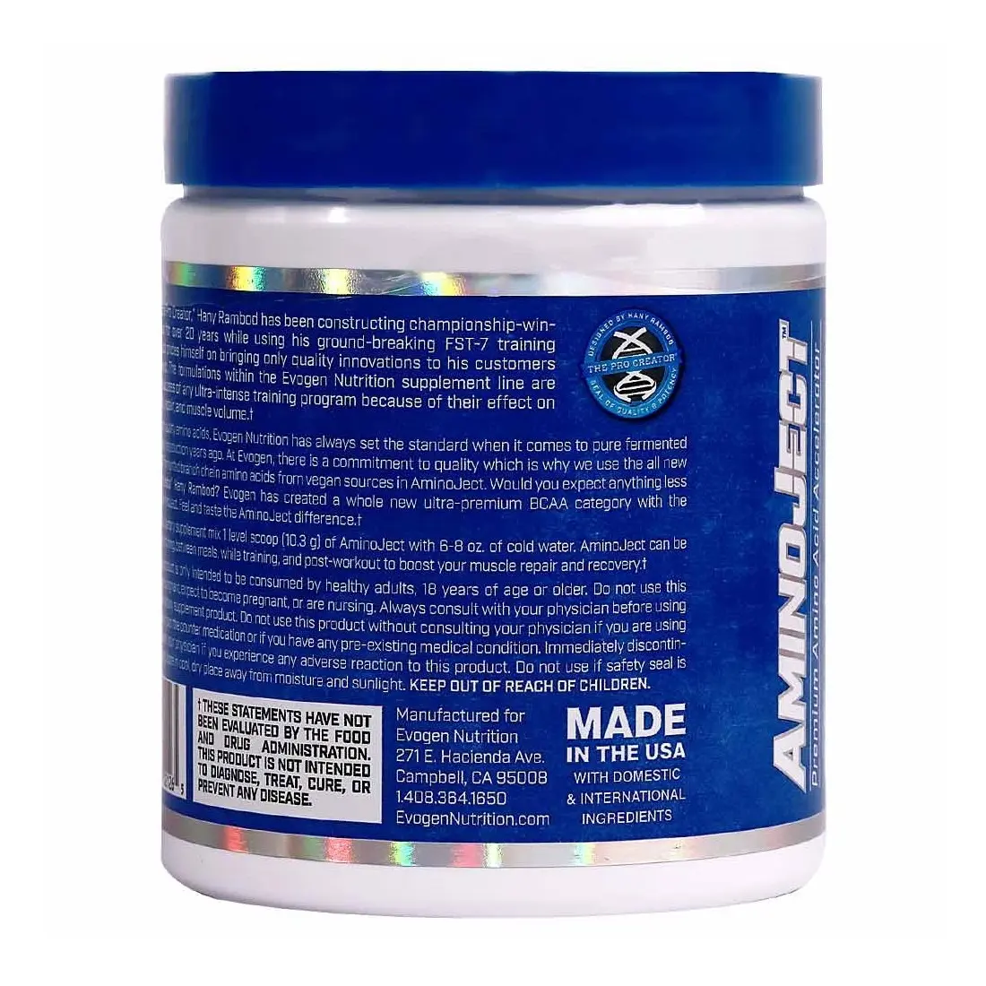 Evogen Nutrition AminoJect BCAA - Image 3