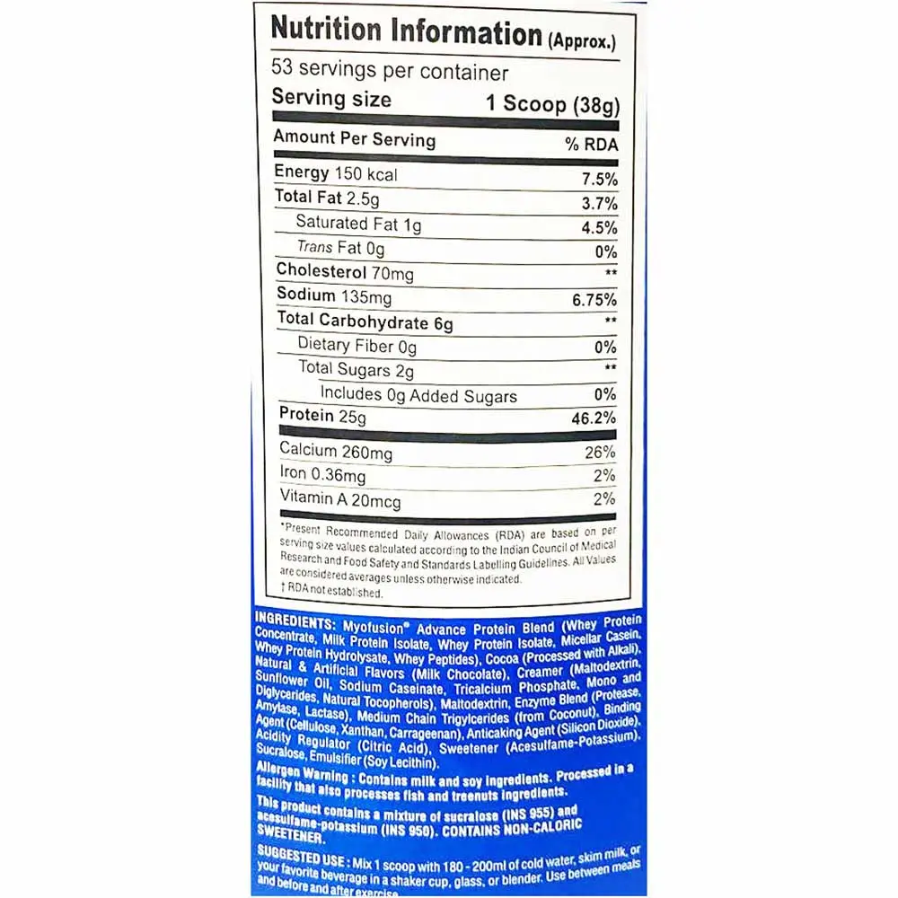 Gaspari Myofusion Advanced Protein - Image 2