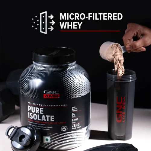 GNC AMP Pure Isolate Powder - Image 10