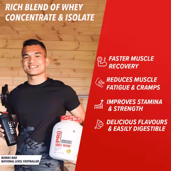 GNC Pro Performance 100% Whey Protein - product image