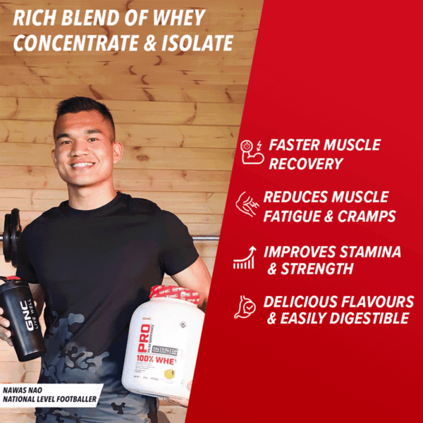 GNC Pro Performance 100% Whey Protein