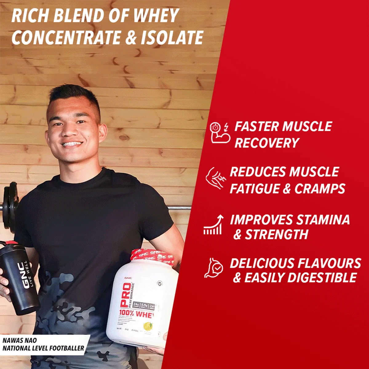 GNC Pro Performance 100% Whey Protein - Image 13