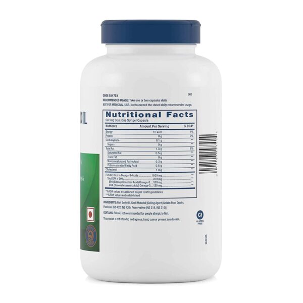 GNC Fish Body Oil Softgel