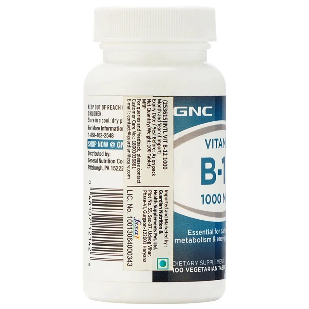 GNC Vitamin B12 - Image 2