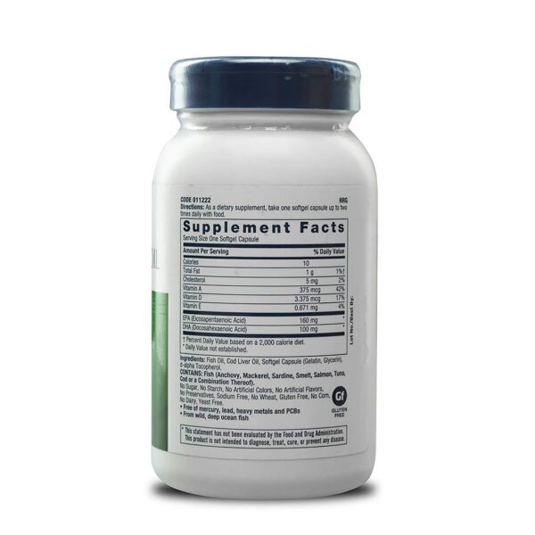 GNC Cod Liver Oil with Omega-3