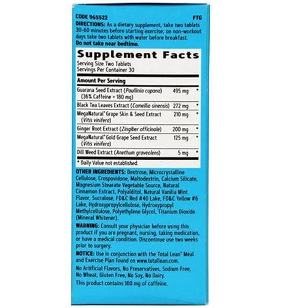 GNC Total Lean Burn 60