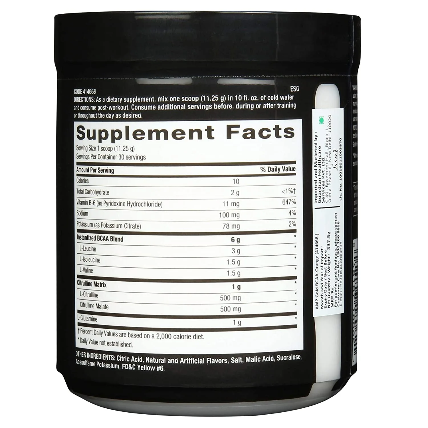 GNC Pro Performance AMP Gold Series Ultra Rush - product image