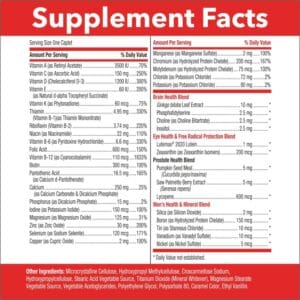 GNC Mega Men 50 Plus