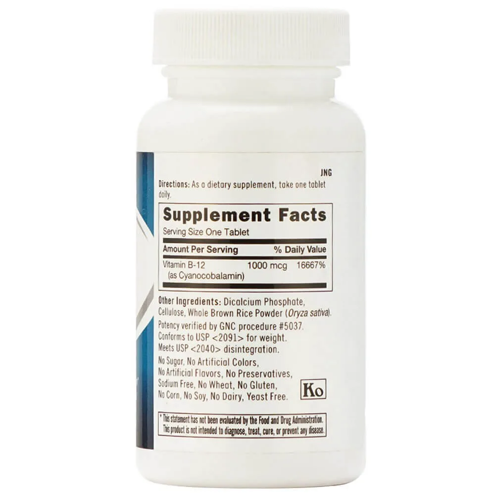 GNC Vitamin B12 - Image 3