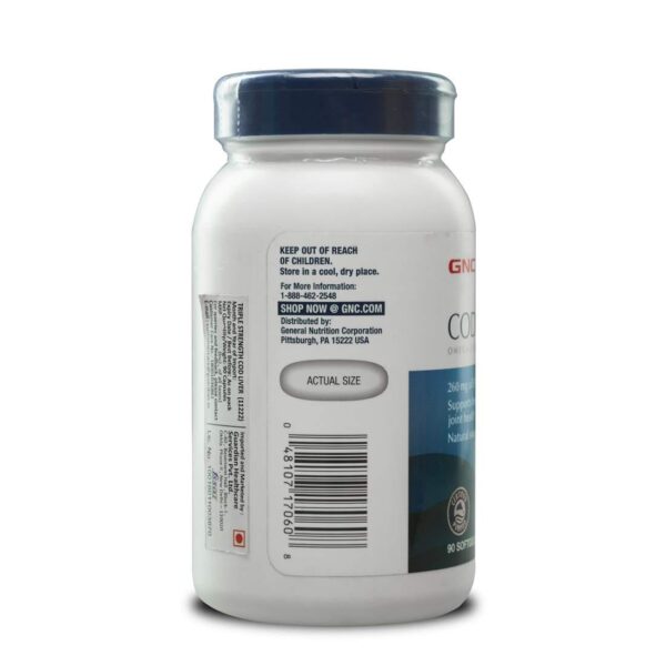 GNC Cod Liver Oil with Omega-3