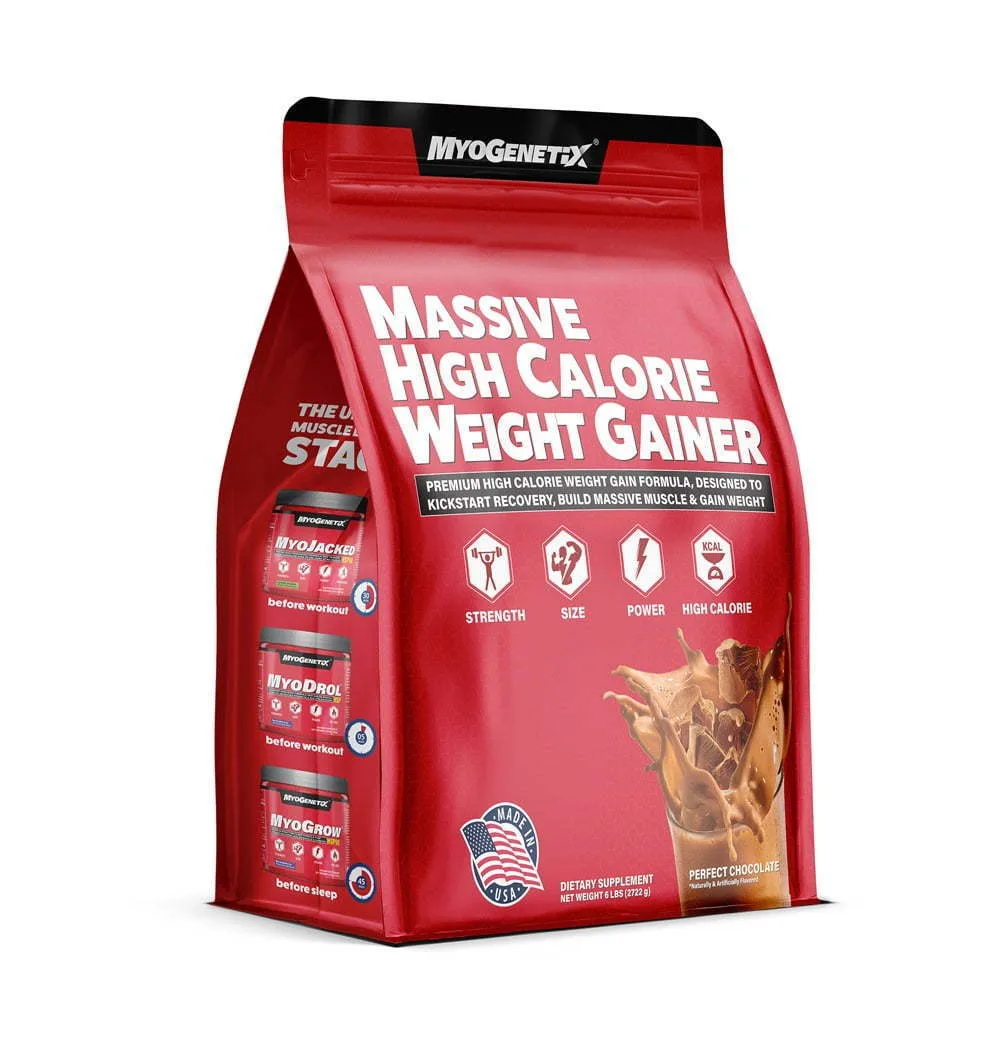 Myogenetix Massive High Calorie Weight Gainer - Image 3