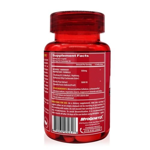 Myogenetix Myodrol HSP, 30 Capsules - Image 3