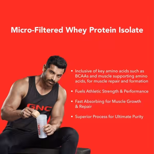 GNC AMP Pure Isolate Powder - product image