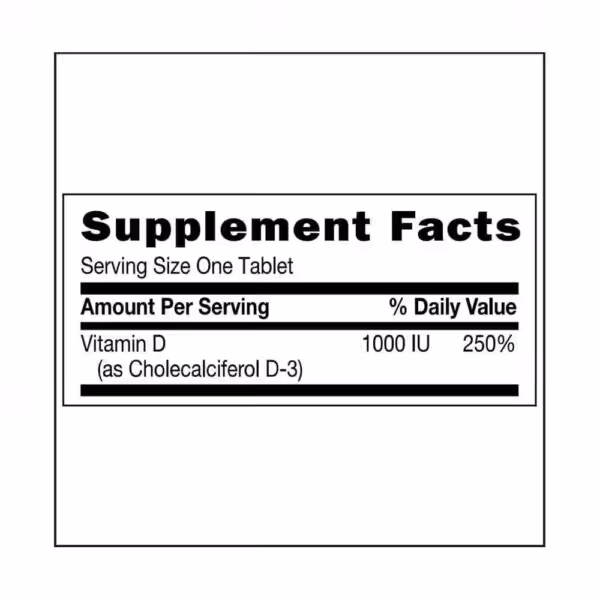 GNC Vitamin D3 - product image
