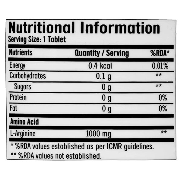 GNC L-Arginine 1000mg