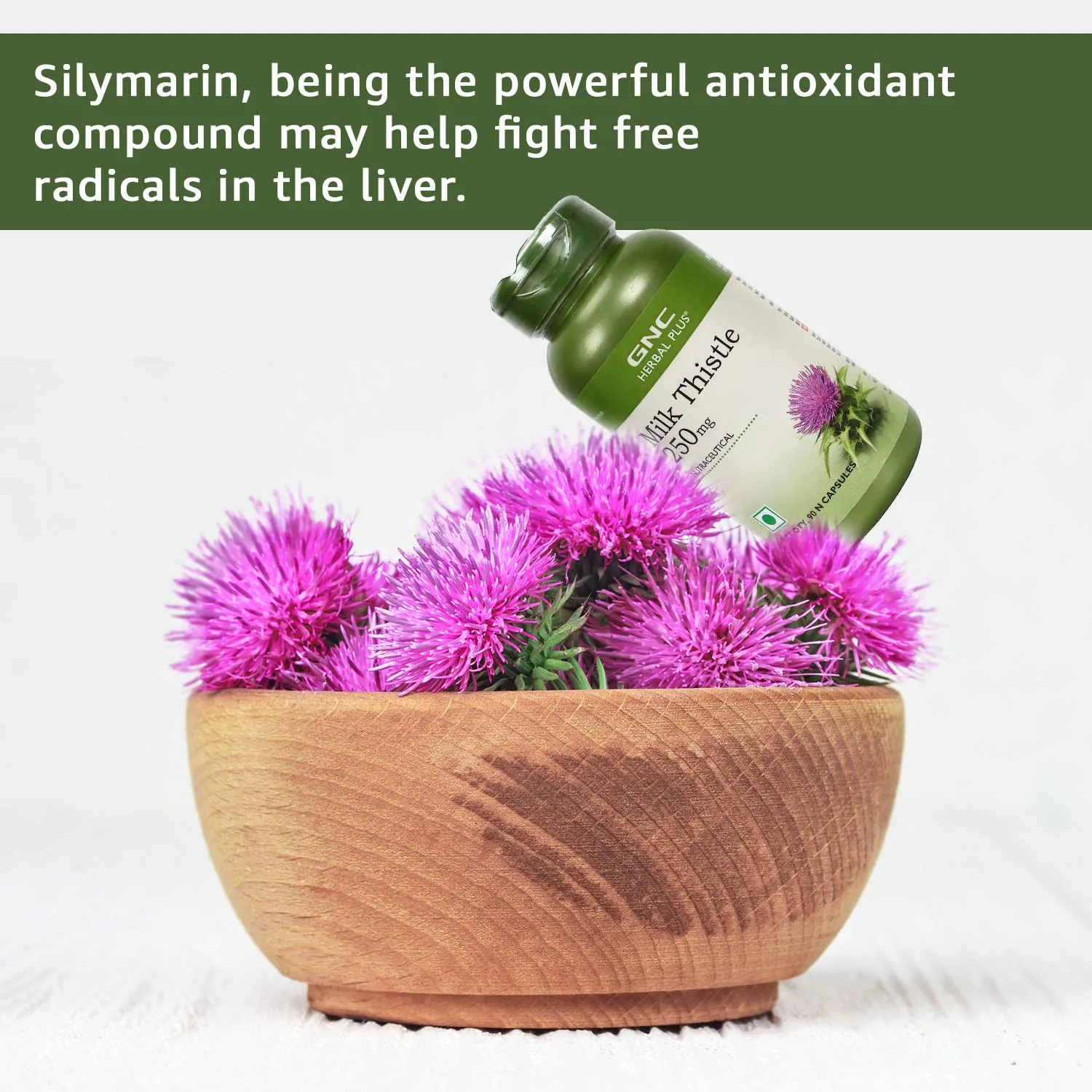 GNC Herbal Plus Milk Thistle - Image 5