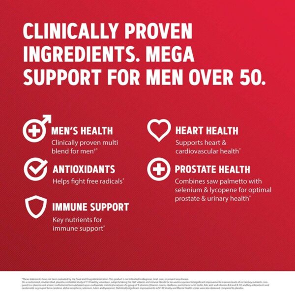 GNC Mega Men 50 Plus