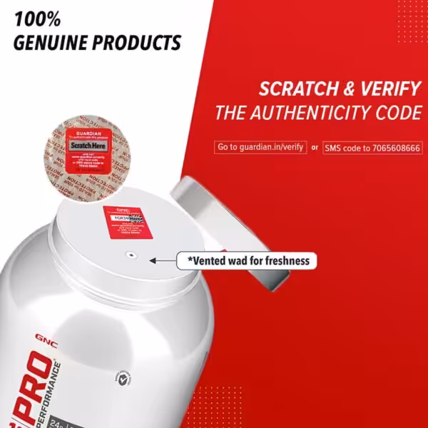 GNC Pro Performance 100% Whey Protein - product image