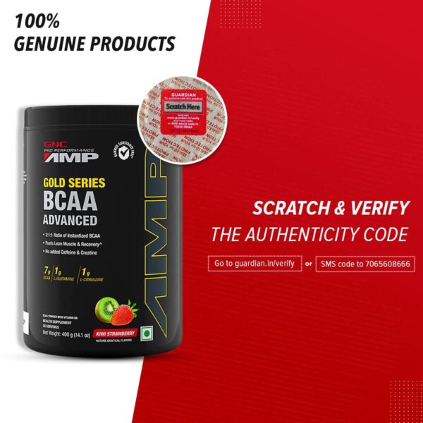 GNC AMP Gold Series BCAA Advanced