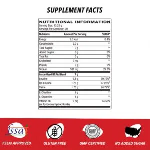 GNC AMP Gold Series BCAA Advanced