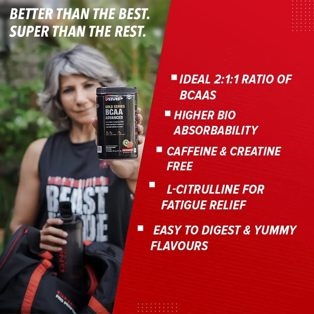 GNC AMP Gold Series BCAA Advanced - Image 8