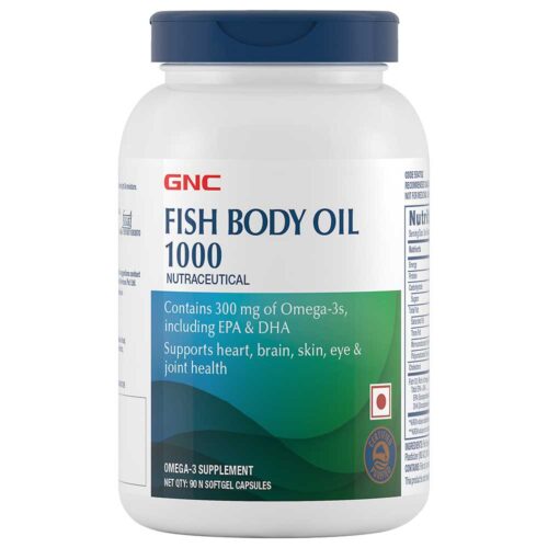 GNC Fish Body Oil SoftgelGNC Fish Body Oil Softgel