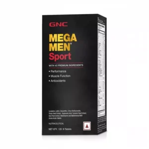 GNC Mega Men Multivitamin Sport box