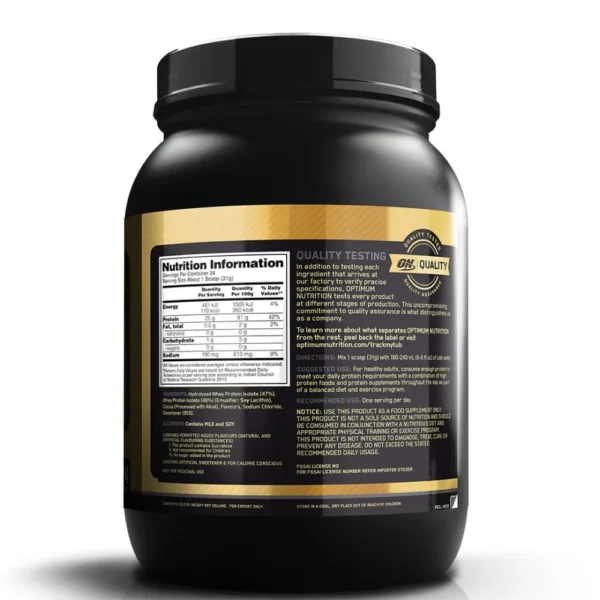 Optimum Nutrition Gold Standard 100% Isolate