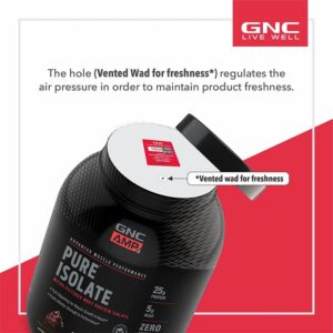 GNC AMP Pure Isolate Powder