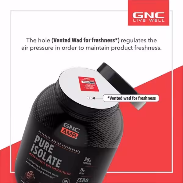 GNC AMP Pure Isolate Powder - product image