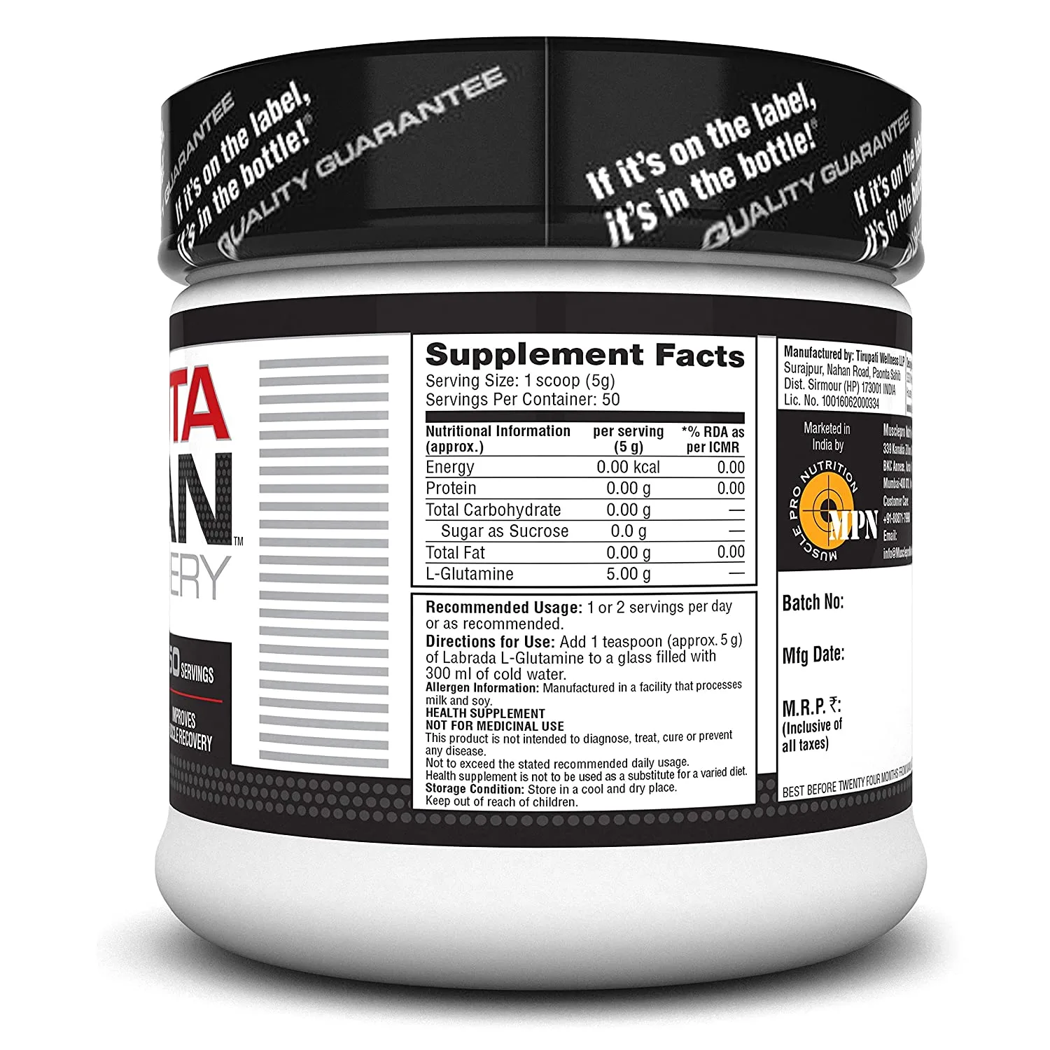 Labrada Glutalean 250g - Image 2