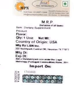 Labrada 100% Iso Hydrolyzed Protein - product image