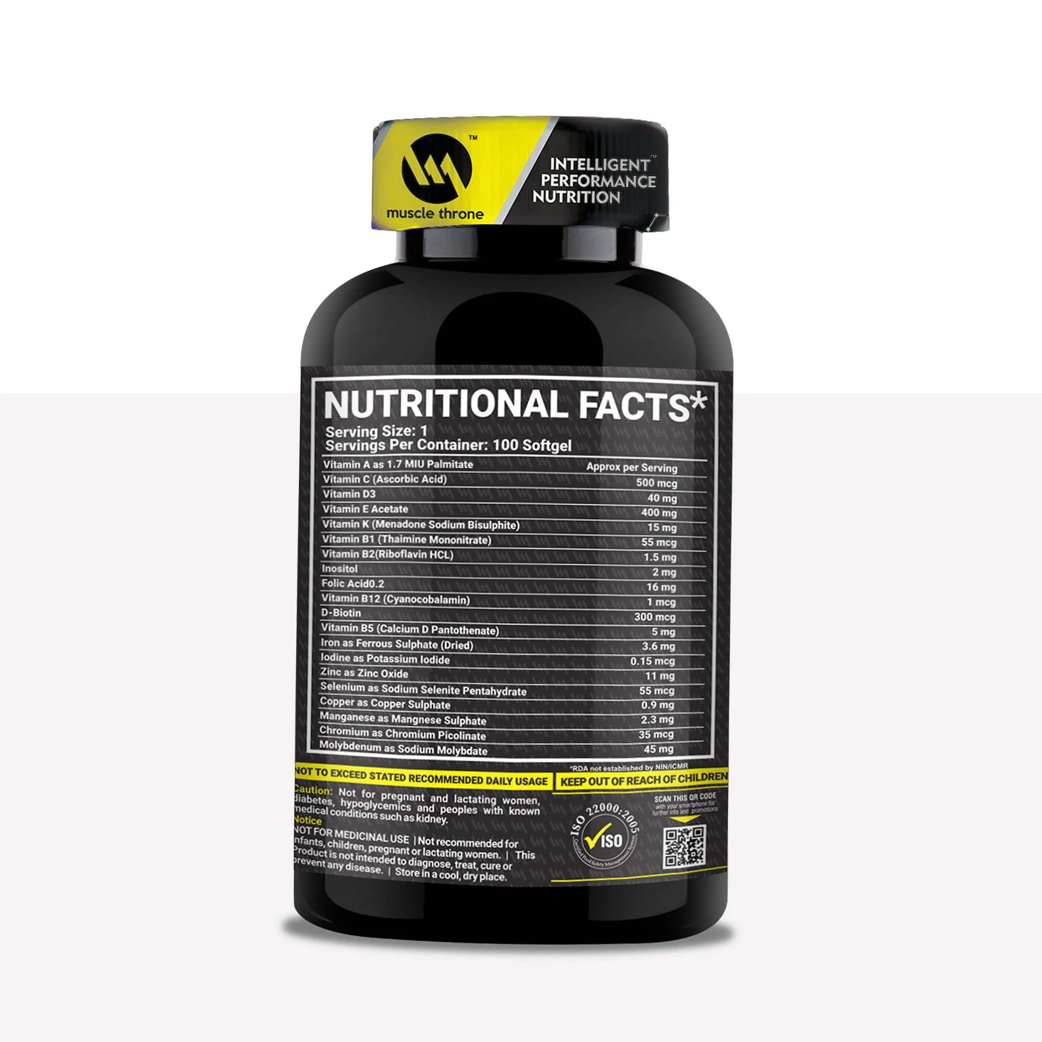 Muscle Throne MULTIVITAMIN - Image 2