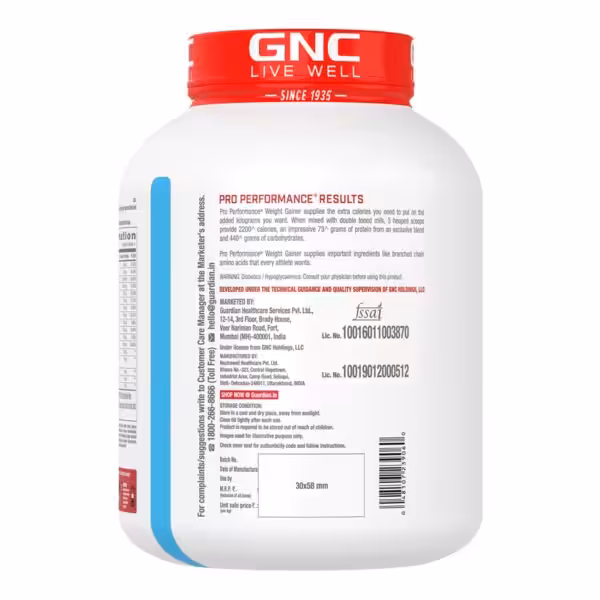 GNC Pro Performance Weight Gainer - product image