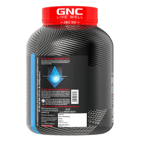 GNC AMP Pure Isolate Powder