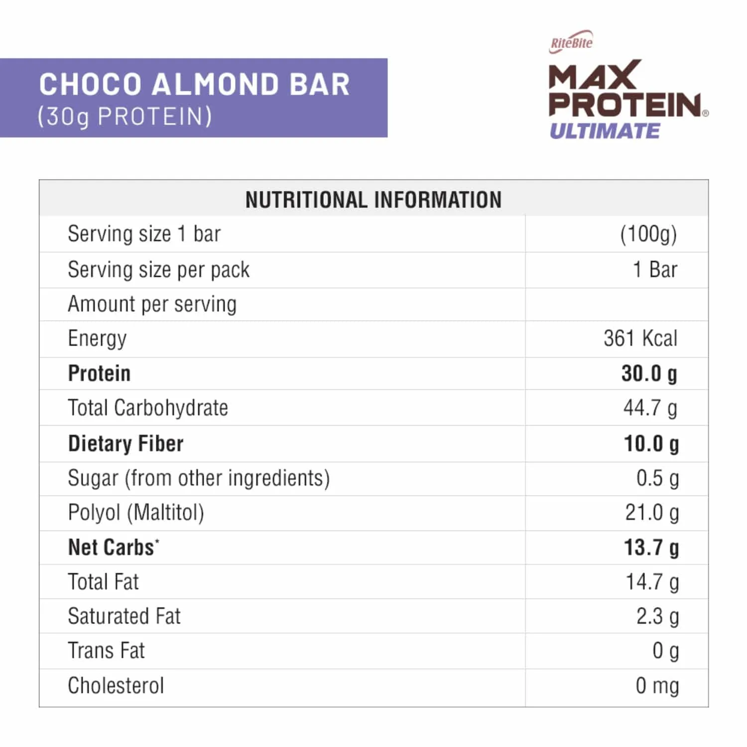 RiteBite Max Protein Ultimate - product image