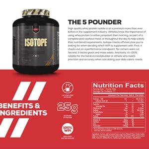 Redcon1 Isotope Isolate Whey