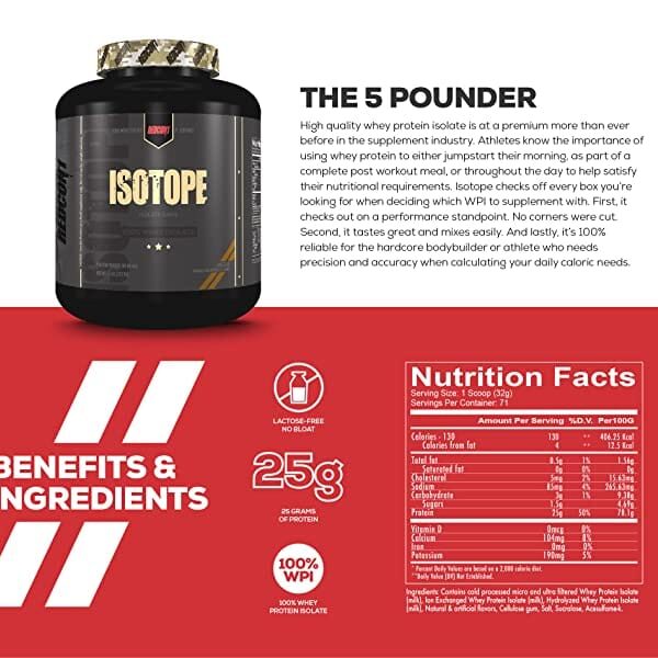 Redcon1 Isotope Isolate Whey