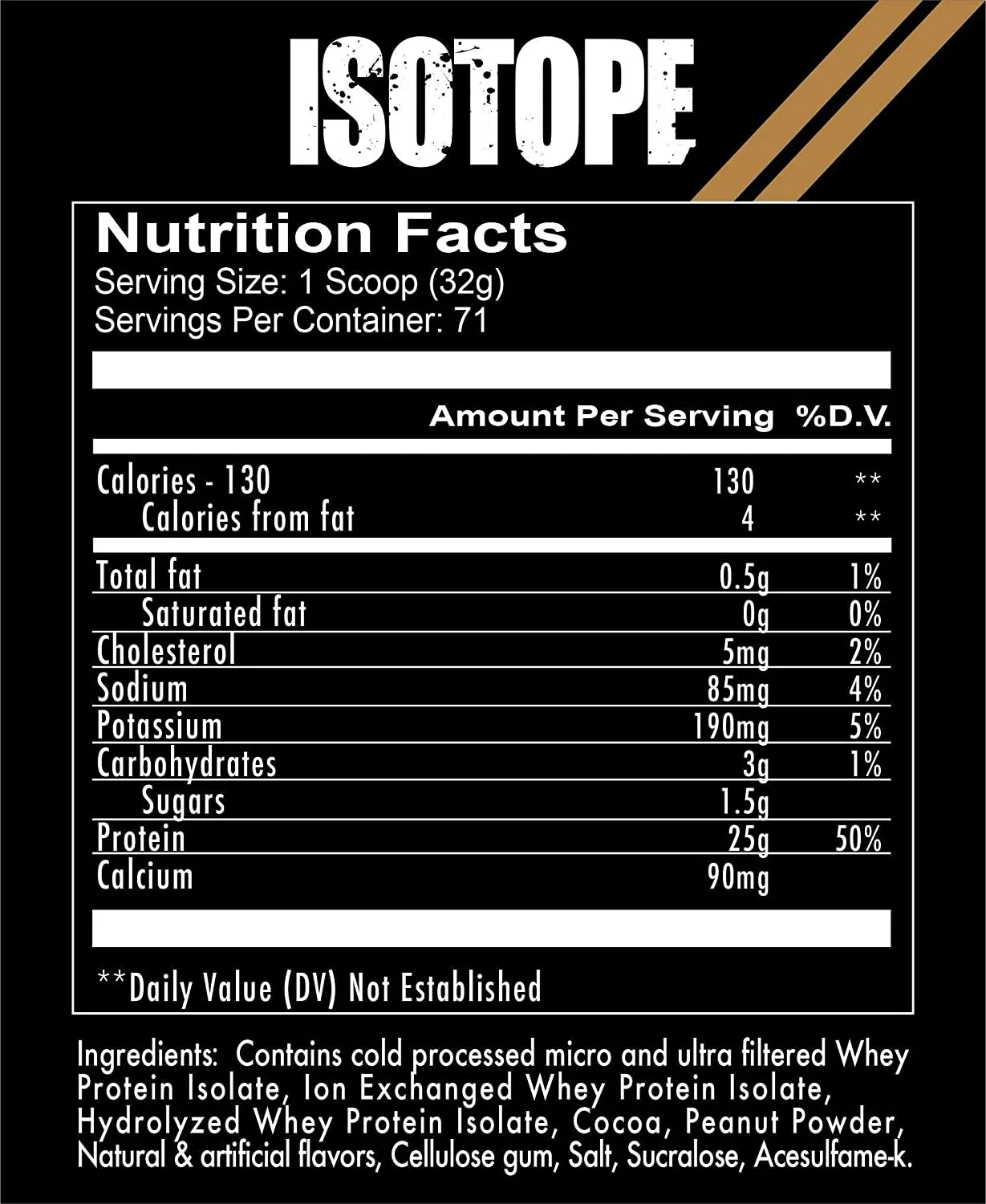 Redcon1 Isotope Isolate Whey - Image 4