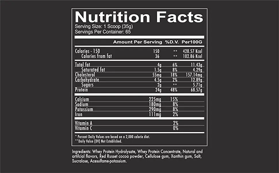 Redcon1 Ration Whey Protein Blend - Image 2