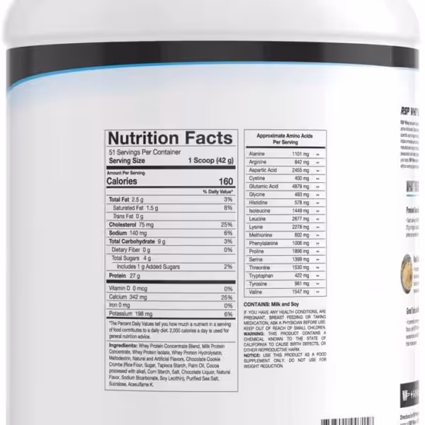 RSP Whey Protein Powder - product image
