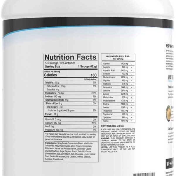 RSP Whey Protein Powder