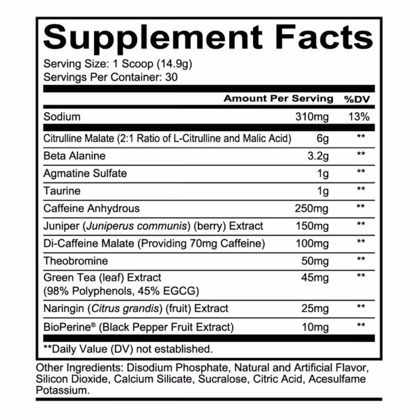 Redcon1 Total War Preworkout - product image